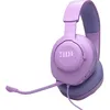Image de Casque de jeu filaire - JBL - Quantum 100M2 - violet - son QuantumSOUND - microphone focalisation voix