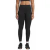 Image de Reebok Collants de studio noirs Lux Contour pour femme, Noir, S