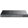 Image de TP-Link Omada TL-SG3428XMP Switch PoE administrable L2+ 24 Ports Gigabit et 4 Ports 10G SFP+, 24 Ports PoE+, Alimentation Totale de 384W