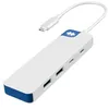 Image de Flex 4 Port USB-c Combo Hub (Blue)