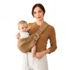Image de Sac à dos porte-bébé Ergobaby Upsie Sling, sac à dos ergonomique pour bébés et tout-petits à partir de 6 mois (7,7 à 20,4 kg), changement spontané entre marcher et être porté dans les bras, camel