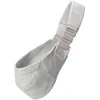 Image de Porte-Bébé Ergobaby Upsie Sling, porte-bébé ergonomique sur la hanche, pour bébés et tout-petits dès 6 mois (7,7 à 20,4 kg), portage latéral pratique et spontané, Pearl Grey