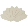 Image de Casa - 8 Serviettes de table Uniline oyster - 43x43 cm OS