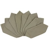 Image de Casa - 8 Serviettes de table Toobox vert sauge - 43x43 cm OS