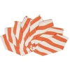 Image de Casa - 8 Serviettes de table Washed Cotton Paint rayures melon - 45x45 cm OS