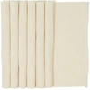 Image de Casa - 6 Sets de table Ribbed tofu - 35x50 cm OS