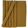 Image de Casa - 6 Sets de table Ribbed tabac séché - 35x50 cm OS