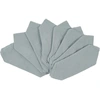 Image de Casa - 8 Serviettes de table Washed Cotton bleu perle - 45x45 cm OS
