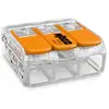 Image de Wago triple pour fil souple ou rigide x 10