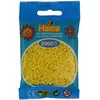 Image de HAMA - 501-103 - Mini Sachet 2000 Perles Jaune Clair (l'emballage peut varier)