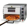 Image de Four à pizza 3000 watts 2 étages acier affiné pierre à pizza réfractaire alimentaire 16_0002440