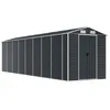 Image de Abri de Jardin cabane cabanon Maison de Stockage Remise extérieur Hangar Outils Robuste 191 x 725 x 198 cm Acier galvanisé Anthracite 02_0022190