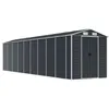 Image de Abri de Jardin cabane cabanon Maison de Stockage Remise extérieur Hangar Outils Robuste 191 x 810 x 198 cm Acier galvanisé Anthracite 02_0022191