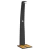 Image de Helloshop26 Douche d'extérieur 55 x 60 x 224 cm résine tressée Bois Acacia Black 02_0042020