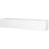 Image de Helloshop26 Meuble TV 135 x 31 x 25 cm Blanc 03_0007863