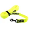 Image de Longe Chien Hunter Sangle Plate Polyester 30mn de Largeur et 3mm d'épaisseur Jaune (10 ML)