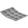Image de DE BUYER - Plaque de 12 mini Tartelettes ELASTOMOULE en mousse de silicone