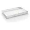 Image de De Buyer - Cadre à entremets rectangle extensible en inox - 43 x 29 x 5 cm (max 56 x 84 x 5cm) -, Gris