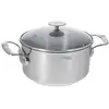 Image de Faitout inox Milady avec couvercle en verre 20 cm 3 L De Buyer