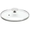 Image de De Buyer - Couvercle en verre avec pontet en inox - Diamètre 18 cm -