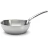 Image de De Buyer - Sauteuse bombée en inox 3 couches ALCHIMY - 24 cm - Fabriquée en France, Sans PFAS, Maîtrise de la Cuisson, Inox 18/10, Tous Feux + Four, Finition Poli Brossé, Gris