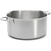 Image de De Buyer - Faitout couvercle en inox 3 couches ALCHIMY - 28 cm - Fabriqué en France, Maîtrise de la Cuisson, Inox 18/10, Tous Feux + Four, Finition Poli Brossé, Gris
