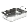 Image de De Buyer - Plat à rôtir en inox multichouches AFFINITY - 35 x 25 x 8 cm - 3727.35, Argent