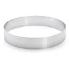 Image de De Buyer - Cercle à entremets rond en inox - 24 x 4,5 cm - Fabriqué en France, Parfait pour Mousse, Entremets, Pâtisserie, Inox Durable qui Conserve sa Forme, Bonne Convection Thermique