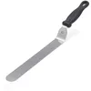 Image de De Buyer - Spatule pâtissière coudée en acier inoxydable FKOfficium - 25 cm -, Noir