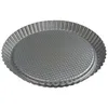 Image de Moule à tarte cannelé - DE BUYER - Spécial aux fruits - Ø28cm - Acier anti-adhésif