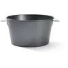 Image de De Buyer - Moule haut à charlotte en acier antiadhésif - Diamètre 18 cm, hauteur 10 cm -, Noir