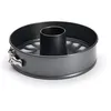 Image de De Buyer - Moule à manqué à Savarin démontable en acier antiadhésif - Diamètre 26 cm -, Noir