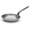 Image de De Buyer - Poêle à frire "Coupe Lyonnaise" en acier CARBONE PLUS - Diamètre 22 cm -, Gris