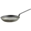 Image de De Buyer - Poêle à frire "Coupe Lyonnaise" en acier CARBONE PLUS - Diamètre 28 cm -, Gris