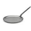 Image de De Buyer - Poêle à crêpes en acier CARBONE PLUS - Diamètre 26 cm -, Argent