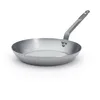 Image de DE BUYER - Poêle grill en tôle d'acier MINERAL B - 26 cm