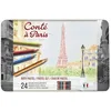 Image de Conté à Paris Boîte Métal Assortiment 24 Crayons Pastel