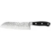 Image de SABATIER TROMPETTE Carbon - Couteau santoku 18 cm martelé avec protection de lame