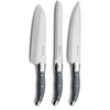 Image de Lou Laguiole - 3 Couteaux de cuisine Tradition BBQ gris OS