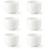 Image de MEDARD DE NOBLAT - Tasses expresso - D6 cm et 9 cl - Côme - Porcelaine - Lot de 6 - Blanc