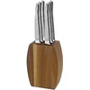 Image de Lou Laguiole - Bloc 6 couteaux steak Jet styl OS