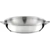 Image de Cuisinox - Eclipse - Poêle tout inox 2 cm - Fond encapsulé - Compatible tous feux dont induction - Acier Inoxydable 18/1 - Finition miroir