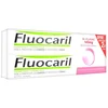 Image de Fluocaril Pâte Dentifrice Dents Sensibles Bi-Fluoré Lot de 2 x 75 ml, Sans saveur