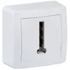 Image de Prise téléphone complète saillie Schneider Electric Alréa blanc