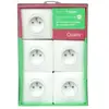 Image de Prise de courant avec terre complète Schneider Electric Ovalis blanc, lot de 5