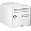 Image de Decayeux Boîte aux lettres simple face Dome Blanc