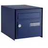 Image de Boîte aux lettres simple face Decayeux Probat bleu RAL 5003