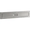 Image de Entrée de boîte à lettre inox n°4 DECAYEUX - 350 x 30 mm - 161438