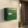 Image de Boîte aux lettres 1 porte Diall Vert faible profondeur