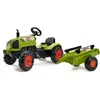 Image de Tracteur avec remorque et capot ouvrant - FALK - Class - Dès 2 ans - 100% Fabriqué en France - 75% de plastique recyclé